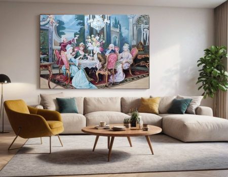 Wedding Anniversary gift Commissioning Old Master Reproduction Painting, 25 year anniversary gift