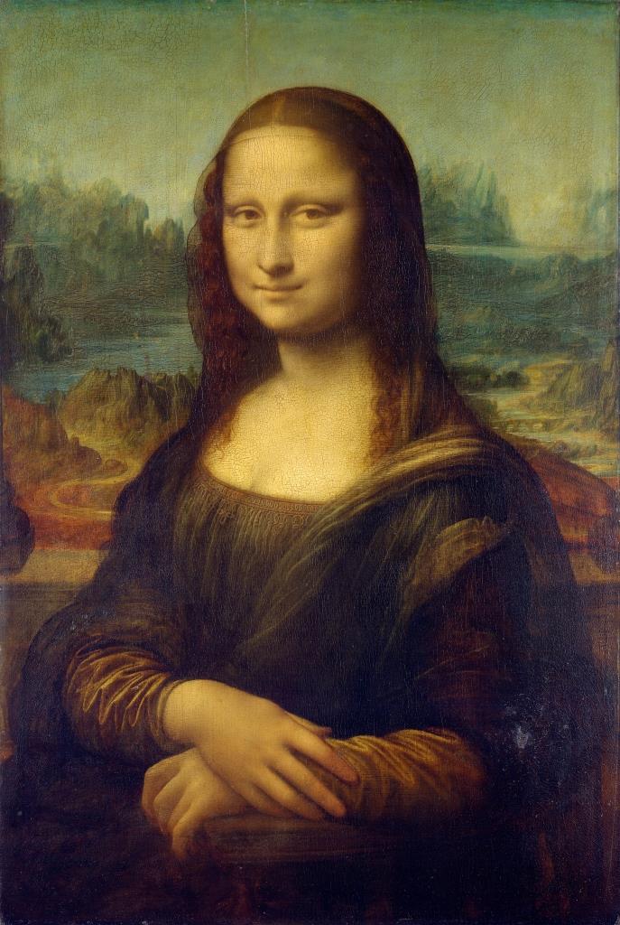 Monalisa By Leonardo da Vinci handmade portrait painting