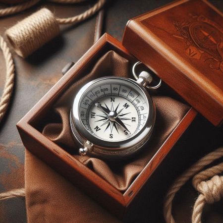 On Your Wedding Anniversary, Give a Personalized Silver Compass Gift, best 25th anniversary gifts