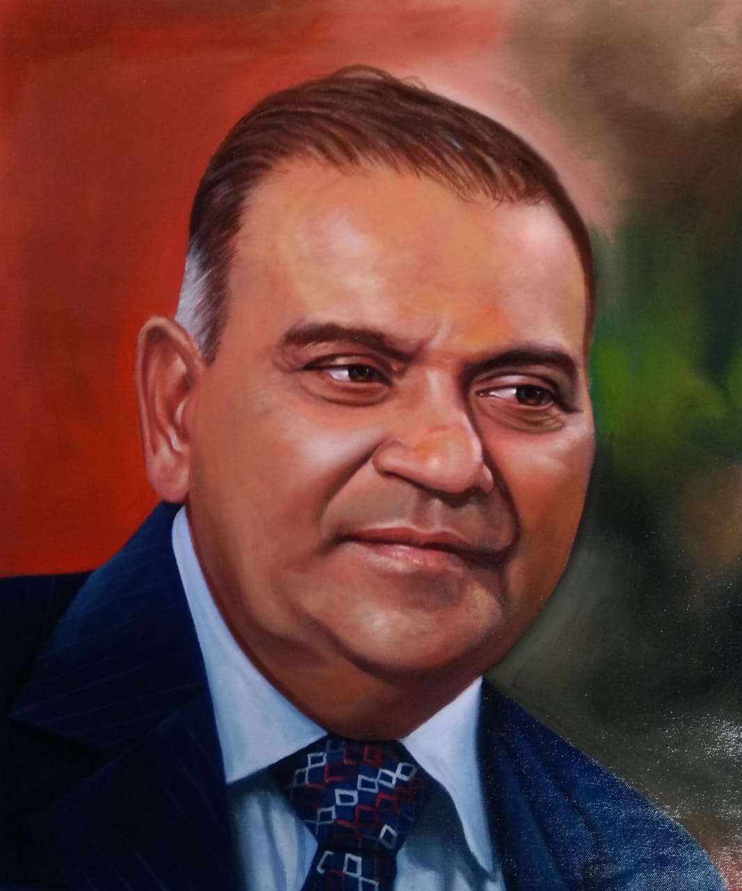 Farewell Gift for Mentor, an elegant portrait painting, unique gifts, thoughtful gifts, gratitude, appreciation, bosses, mentors