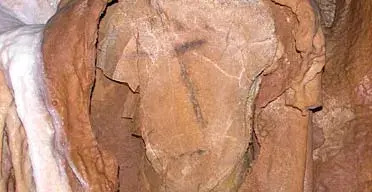oldest specimens of rock painting of a human face, Angoulême in western France