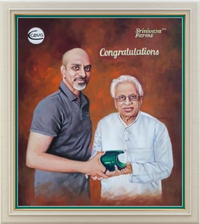 personalised art gift for Long-standing Client