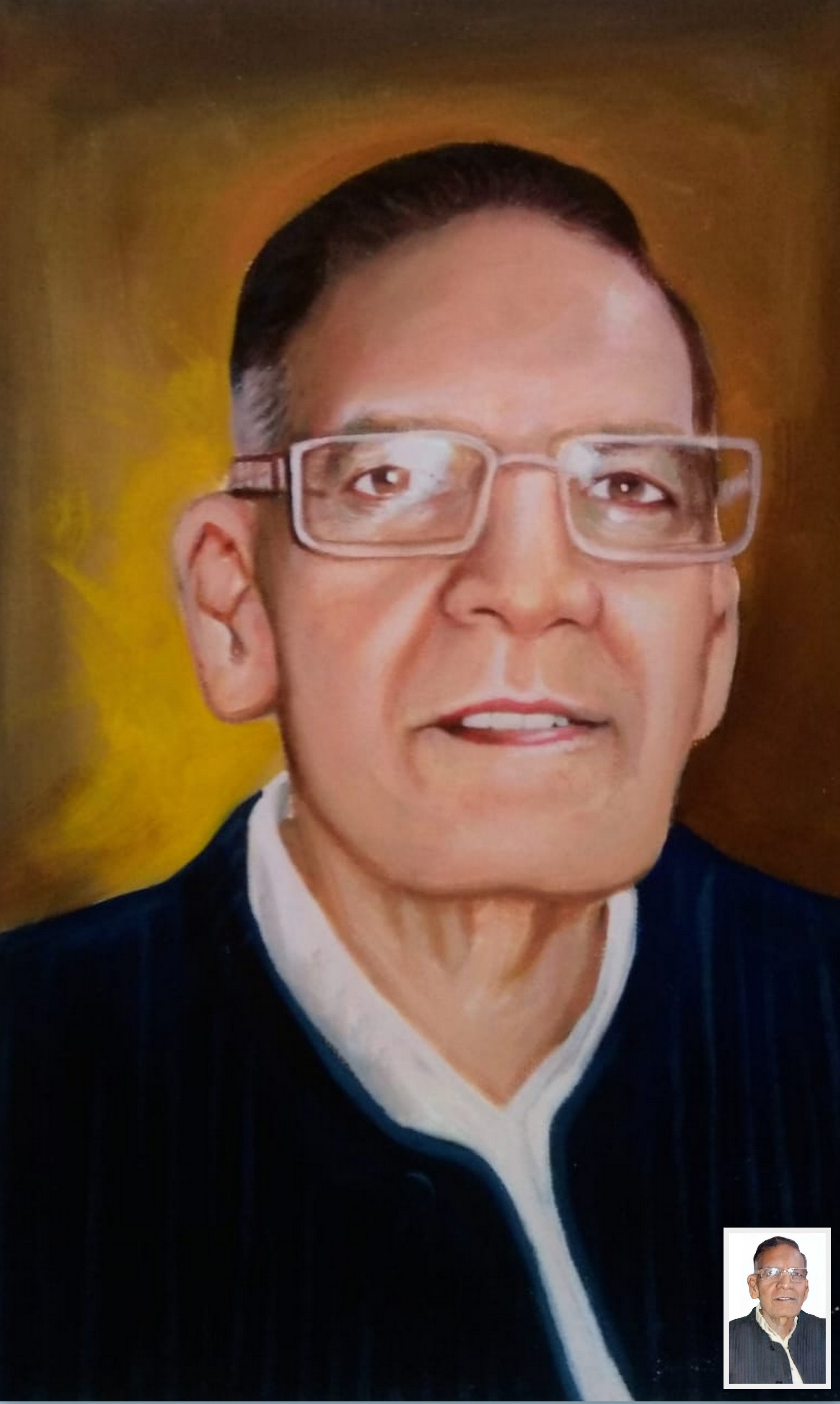 painting of deceased loved one from photo, grandfather memorial portrait painting, oil portrait 