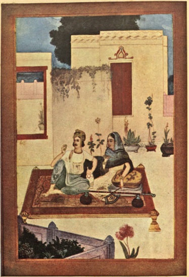 spring by abanindranth tagore, early paintings of abanindranth tagore, watercolors by abanindranth 