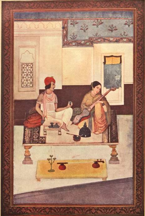 summer by Abanindranath Tagore, early works of Abanindranath Tagore, Abanindranath Tagore paintings,