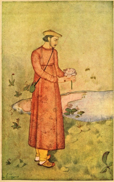 traveler and the lotus by abanindranth tagore, early works of abanindranth tagore, watercolors 